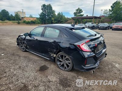Drugie zdjęcie samochodu z przodu: 2019 HONDA CIVIC SPORT TOURING VIN:SHHFK7H95KU221080 - miniatura