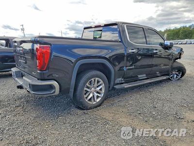 Trzecie zdjęcie samochodu z tyłu: 2019 GMC SIERRA K1500 SLT VIN:3GTU9DELXKG236882 - miniatura