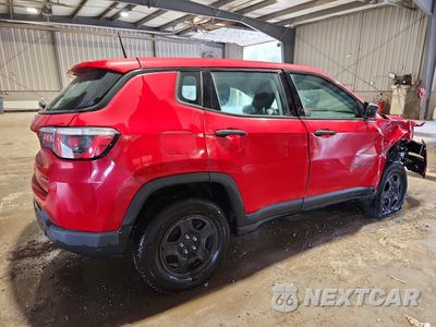 Trzecie zdjęcie samochodu z tyłu: 2018 JEEP COMPASS SPORT VIN:3C4NJDABXJT398381 - miniatura