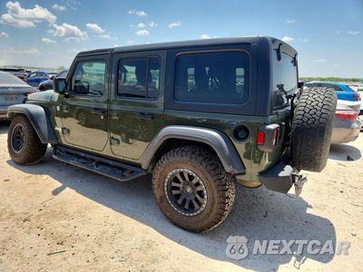 Drugie zdjęcie samochodu z przodu: 2020 JEEP WRANGLER UNLIMITED SPORT VIN:1C4HJXDN1LW325711 - miniatura