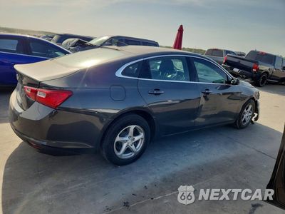 Trzecie zdjęcie samochodu z tyłu: 2018 CHEVROLET MALIBU LS VIN:1G1ZB5ST4JF113978 - miniatura