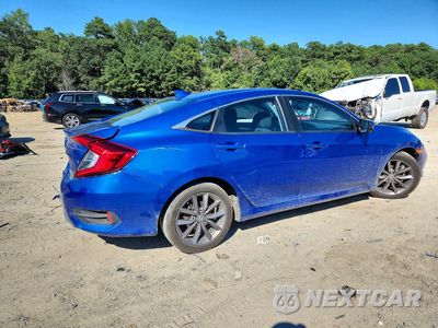 Trzecie zdjęcie samochodu z tyłu: 2019 HONDA CIVIC EX VIN:19XFC1F34KE214671 - miniatura