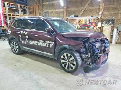 Czwarte zdjęcie samochodu z boku: 2020 KIA TELLURIDE S VIN:5XYP6DHC5LG031987 - miniatura