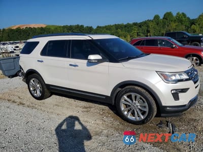 Czwarte zdjęcie samochodu z boku: 2018 FORD EXPLORER LIMITED VIN:1FM5K7F81JGB51570 - miniatura