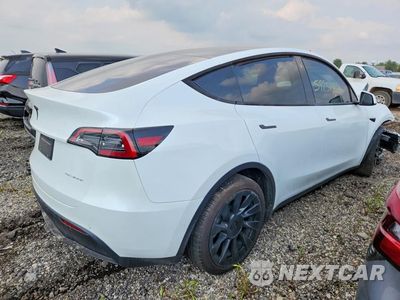 Trzecie zdjęcie samochodu z tyłu: 2022 TESLA MODEL Y VIN:7SAYGDEE9NF441065 - miniatura