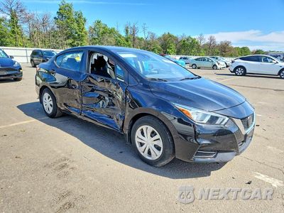 Czwarte zdjęcie samochodu z boku: 2021 NISSAN VERSA S VIN:3N1CN8DV4ML852687 - miniatura