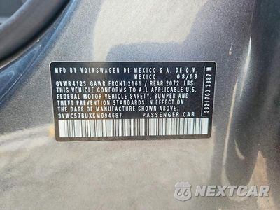 Zdjęcie 12 z 12 samochodu: 2019 VOLKSWAGEN JETTA S VIN:3VWC57BUXKM094697 - miniatura