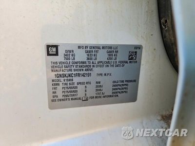Zdjęcie 13 z 13 samochodu: 2015 CHEVROLET SUBURBAN K1500 LT VIN:1GNSKJKC1FR142191 - miniatura