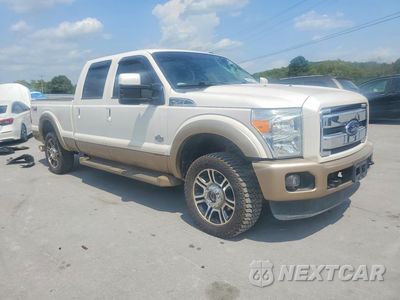 Czwarte zdjęcie samochodu z boku: 2014 FORD F250 SUPER DUTY VIN:1FT7W2BTXEEB49509 - miniatura