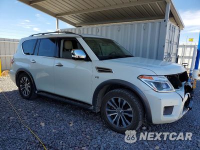 Czwarte zdjęcie samochodu z boku: 2019 NISSAN ARMADA SL VIN:JN8AY2ND7K9094580 - miniatura