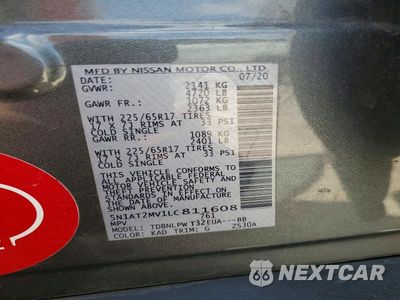 Zdjęcie 14 z 14 samochodu: 2020 NISSAN ROGUE S VIN:5N1AT2MV1LC811608 - miniatura
