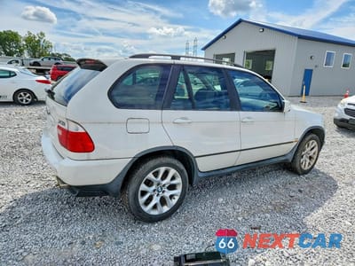 Trzecie zdjęcie samochodu z tyłu: 2003 BMW X5 3.0I VIN:5UXFA535X3LW24983 - miniatura