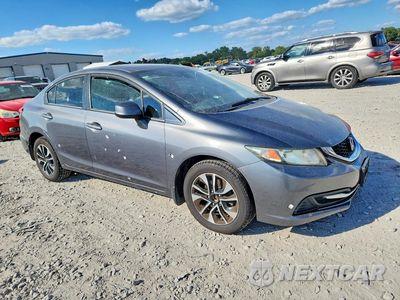 Czwarte zdjęcie samochodu z boku: 2013 HONDA CIVIC EX VIN:19XFB2F80DE250980 - miniatura