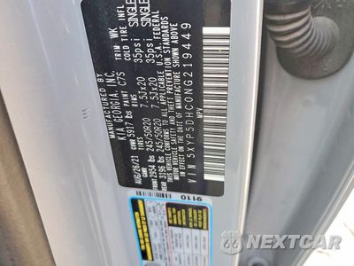 Zdjęcie 13 z 13 samochodu: 2022 KIA TELLURIDE SX VIN:5XYP5DHC0NG219449 - miniatura