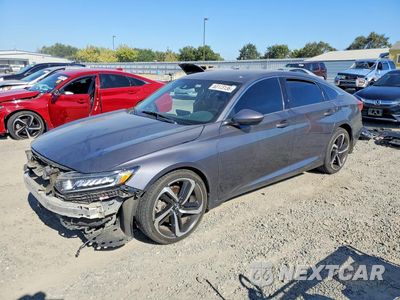 2018 HONDA ACCORD SPORT 1HGCV1F30JA181202 - główne zdjęcie licytacji z USA - miniatura
