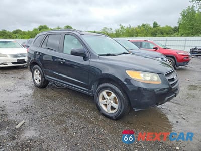 Czwarte zdjęcie samochodu z boku: 2007 HYUNDAI SANTA FE GLS VIN:5NMSG13D67H084036 - miniatura