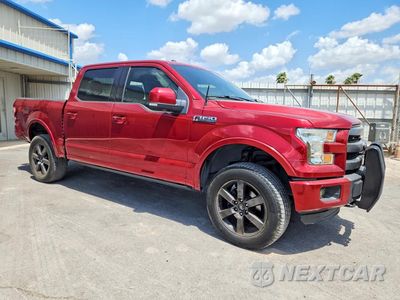 Czwarte zdjęcie samochodu z boku: 2015 FORD F150 SUPERCREW VIN:1FTEW1EF3FKD15346 - miniatura