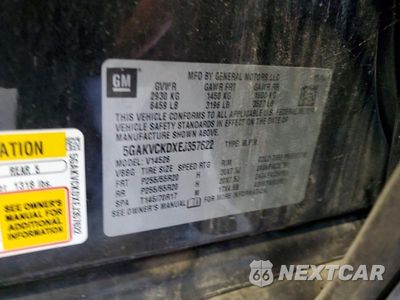 Zdjęcie 13 z 13 samochodu: 2014 BUICK ENCLAVE VIN:5GAKVCKDXEJ357622 - miniatura