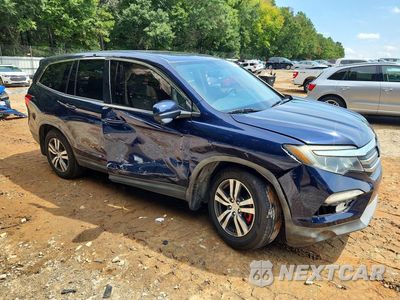 Czwarte zdjęcie samochodu z boku: 2016 HONDA PILOT EXL VIN:5FNYF6H56GB044973 - miniatura