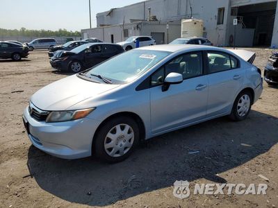 2012 HONDA CIVIC LX 2HGFB2F57CH528638 - główne zdjęcie licytacji z USA - miniatura