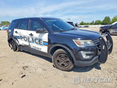 Czwarte zdjęcie samochodu z boku: 2017 FORD EXPLORER POLICE INTERCEPTOR VIN:1FM5K8AR3HGA35965 - miniatura