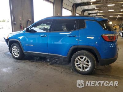 Drugie zdjęcie samochodu z przodu: 2018 JEEP COMPASS SPORT VIN:3C4NJCAB2JT487307 - miniatura