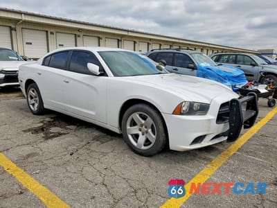 Czwarte zdjęcie samochodu z boku: 2014 DODGE CHARGER POLICE VIN:2C3CDXAG0EH194669 - miniatura