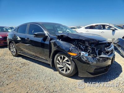 Czwarte zdjęcie samochodu z boku: 2017 HONDA CIVIC EX VIN:2HGFC2F77HH534297 - miniatura