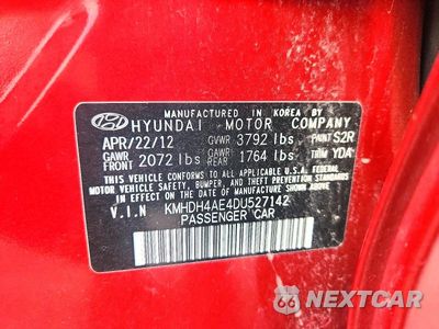 Zdjęcie 13 z 13 samochodu: 2013 HYUNDAI ELANTRA LIMITED VIN:KMHDH4AE4DU527142 - miniatura