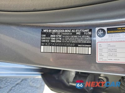 Zdjęcie 12 z 12 samochodu: 2021 MERCEDES-BENZ E 450 4MATIC VIN:W1KZF5KB4MA908569 - miniatura