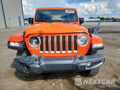Piąte zdjęcie samochodu w środku: 2018 JEEP WRANGLER UNLIMITED SAHARA VIN:1C4HJXEG7JW323443 - miniatura