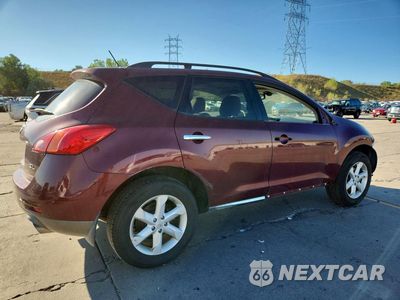 Trzecie zdjęcie samochodu z tyłu: 2009 NISSAN MURANO S VIN:JN8AZ18U39W018921 - miniatura