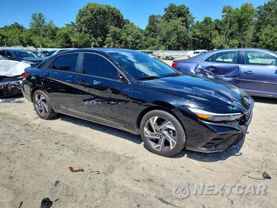 Czwarte zdjęcie samochodu z boku: 2025 HYUNDAI ELANTRA SEL SPORT VIN:KMHLM4DG4SU934699 - miniatura