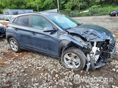 Czwarte zdjęcie samochodu z boku: 2023 HYUNDAI KONA SEL VIN:KM8K6CAB3PU000341 - miniatura