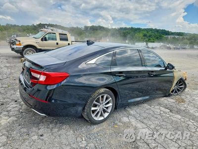 Trzecie zdjęcie samochodu z tyłu: 2021 HONDA ACCORD LX VIN:1HGCV1F12MA048623 - miniatura
