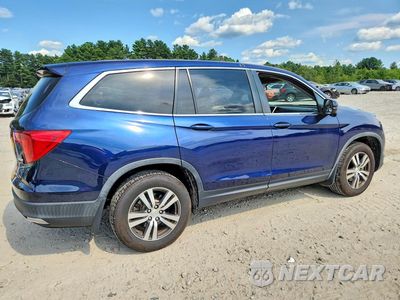 Trzecie zdjęcie samochodu z tyłu: 2018 HONDA PILOT EX VIN:5FNYF6H32JB026332 - miniatura