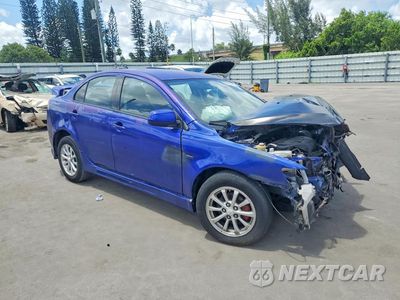 Czwarte zdjęcie samochodu z boku: 2008 MITSUBISHI LANCER ES VIN:JA3AU26U18U042775 - miniatura