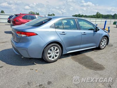 Trzecie zdjęcie samochodu z tyłu: 2020 TOYOTA COROLLA LE VIN:JTDEPRAE3LJ068940 - miniatura
