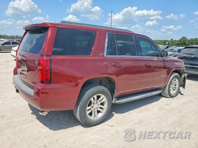 Trzecie zdjęcie samochodu z tyłu: 2016 CHEVROLET TAHOE C1500 LS VIN:1GNSCAEC5GR282397 - miniatura