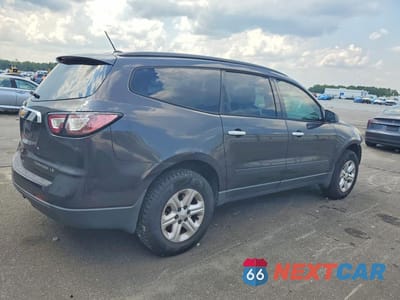Trzecie zdjęcie samochodu z tyłu: 2013 CHEVROLET TRAVERSE LS VIN:1GNKRFKD8DJ249980 - miniatura