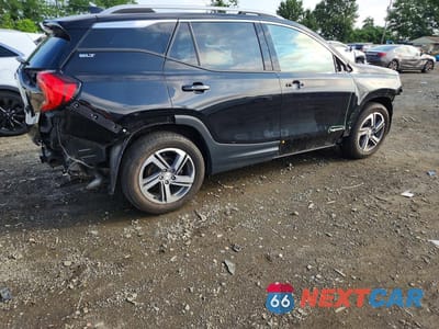 Trzecie zdjęcie samochodu z tyłu: 2019 GMC TERRAIN SLT VIN:3GKALPEV4KL146310 - miniatura