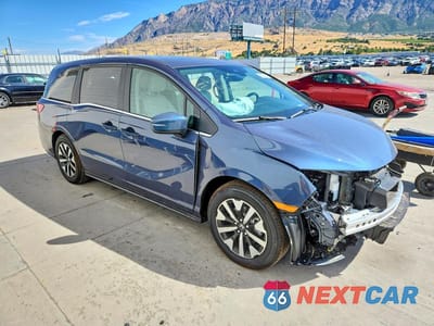 Czwarte zdjęcie samochodu z boku: 2026 HONDA ODYSSEY EXL VIN:5FNRL6H63TB073539 - miniatura