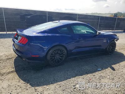 Trzecie zdjęcie samochodu z tyłu: 2018 FORD MUSTANG GT VIN:1FA6P8CF2J5131798 - miniatura