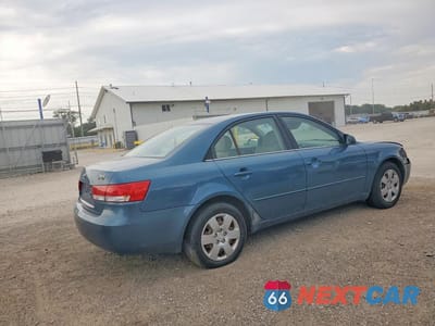 Trzecie zdjęcie samochodu z tyłu: 2007 HYUNDAI SONATA GLS VIN:5NPET46C77H240357 - miniatura