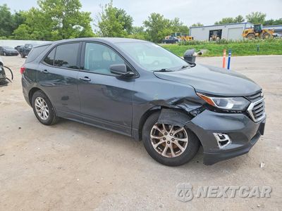 Czwarte zdjęcie samochodu z boku: 2019 CHEVROLET EQUINOX LS VIN:3GNAXHEV8KS599123 - miniatura