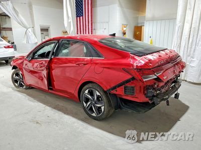 Drugie zdjęcie samochodu z przodu: 2021 HYUNDAI ELANTRA LIMITED VIN:5NPLP4AG5MH022323 - miniatura