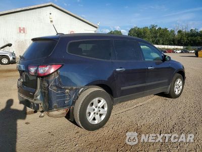 Trzecie zdjęcie samochodu z tyłu: 2016 CHEVROLET TRAVERSE LS VIN:1GNKVFKD0GJ226936 - miniatura