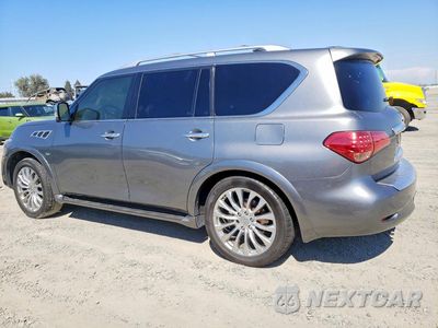 Drugie zdjęcie samochodu z przodu: 2016 INFINITI QX80 BASE VIN:JN8AZ2NC6G9401586 - miniatura