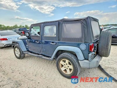 Trzecie zdjęcie samochodu z tyłu: 2007 JEEP WRANGLER X VIN:1J4GA39167L207567 - miniatura