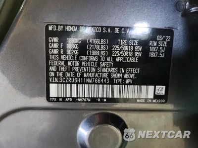 Zdjęcie 13 z 13 samochodu: 2022 HONDA HR-V SPORT VIN:3CZRU6H11NM766443 - miniatura
